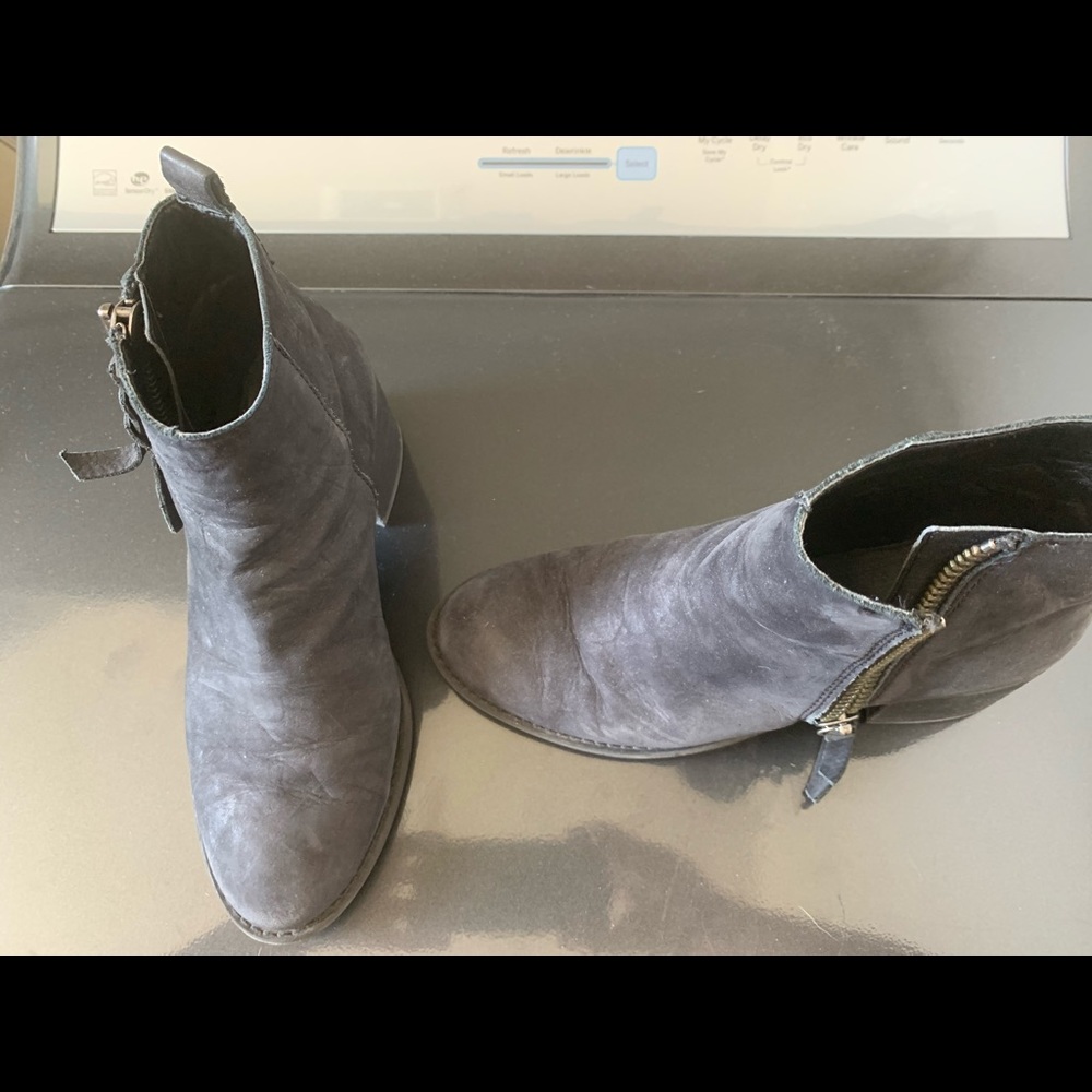 Leather booties Nordstrom